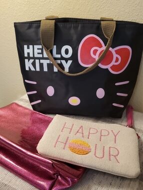 Hello Kitty Lunchbag & Makeup Bags